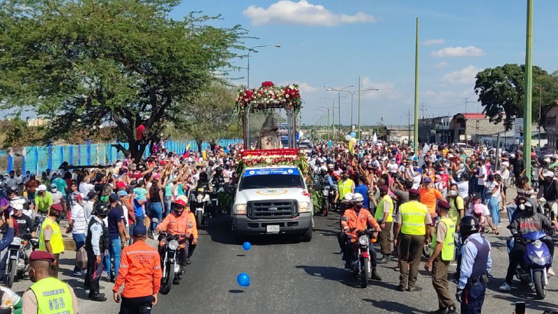 Así se vive la celebración de la Divina Pastora este #14Ene