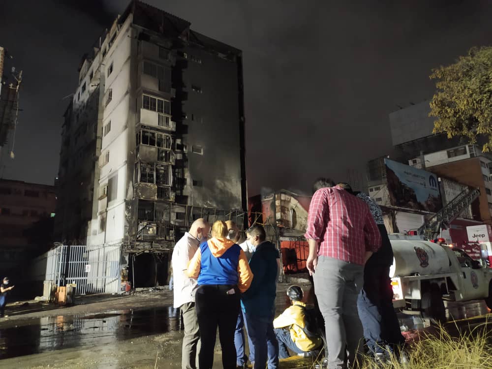 Lo que se sabe del incendio en Cine Città este #31 de enero