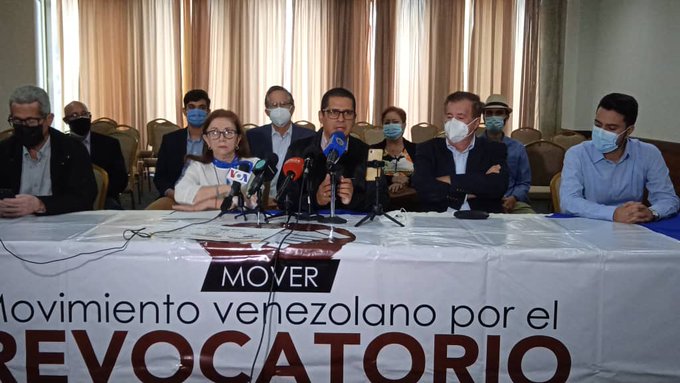 Mover pide al CNE que publique el cronograma del revocatorio cuanto antes