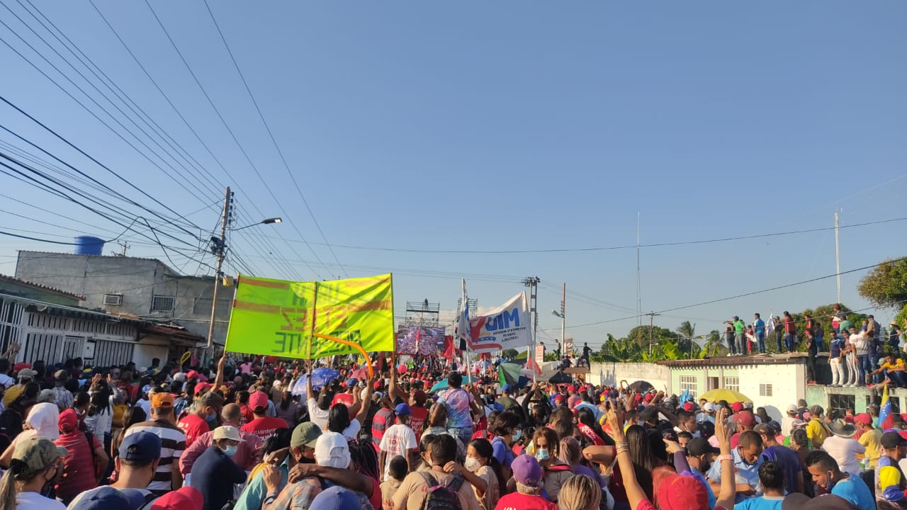 Arreaza cierra campaña en Barinas con acto masivo en la Cinqueña y pide confianza a electores