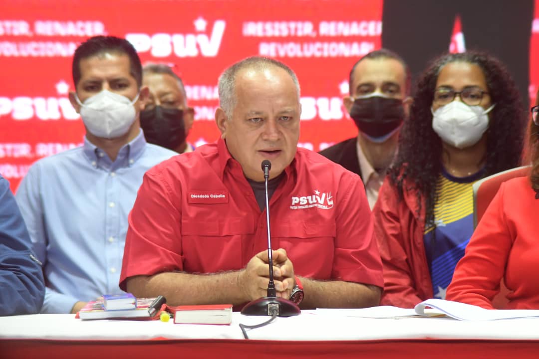 Cabello advierte a países que piden retomar negociaciones que chavismo «no capitulará»