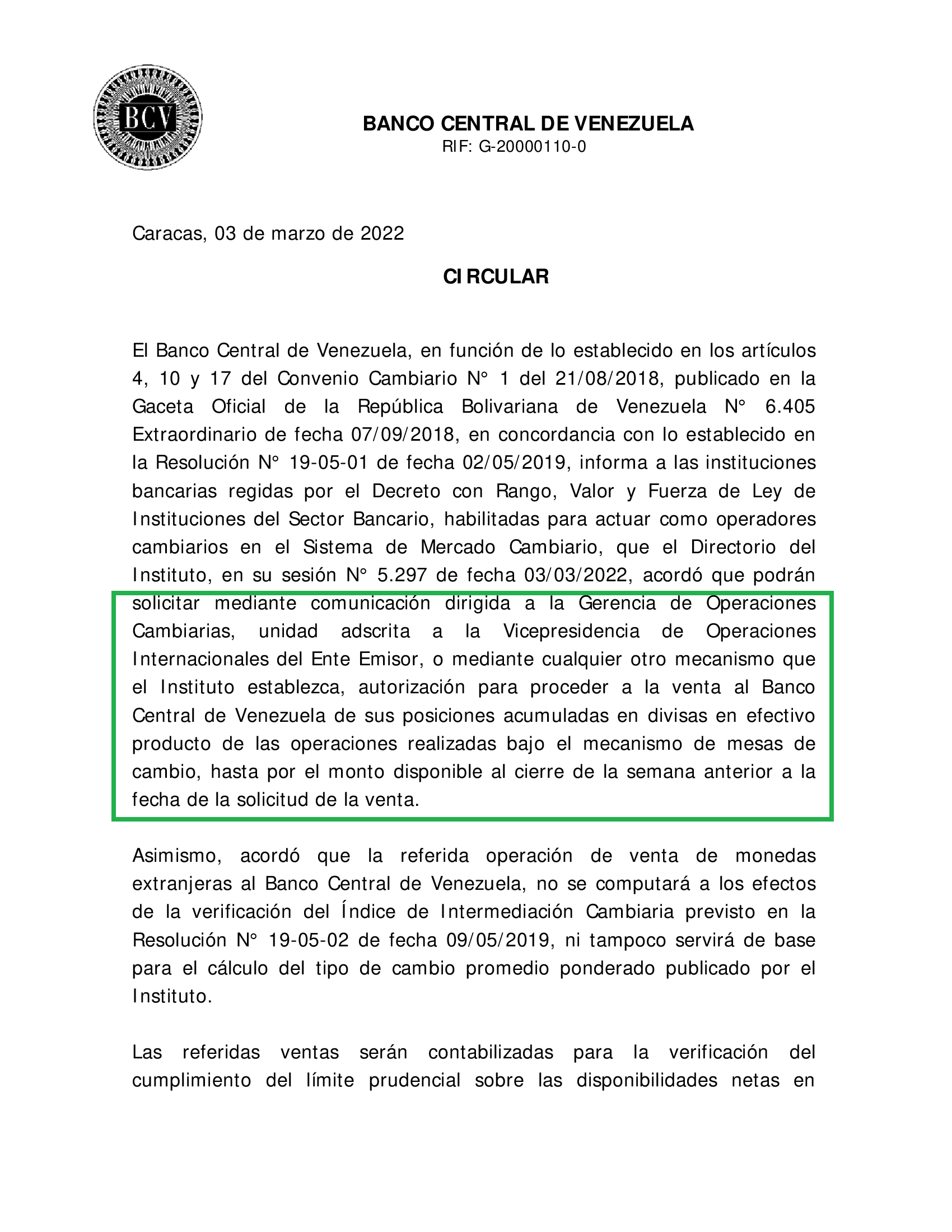 Divisas en efectivo