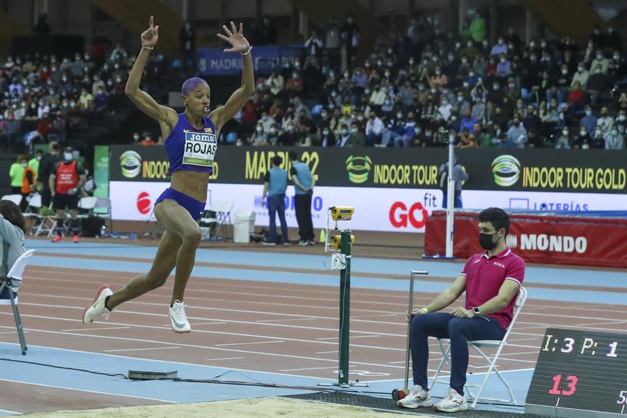 Yulimar roza su récord mundial de triple con 15,41