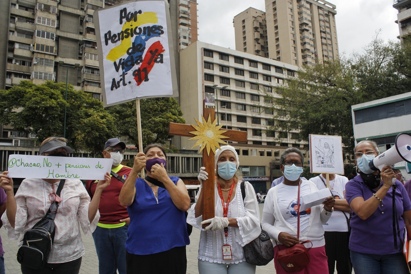 Pensionados y jubilados volverán a protestar le 26 de abril y el 1 de mayo