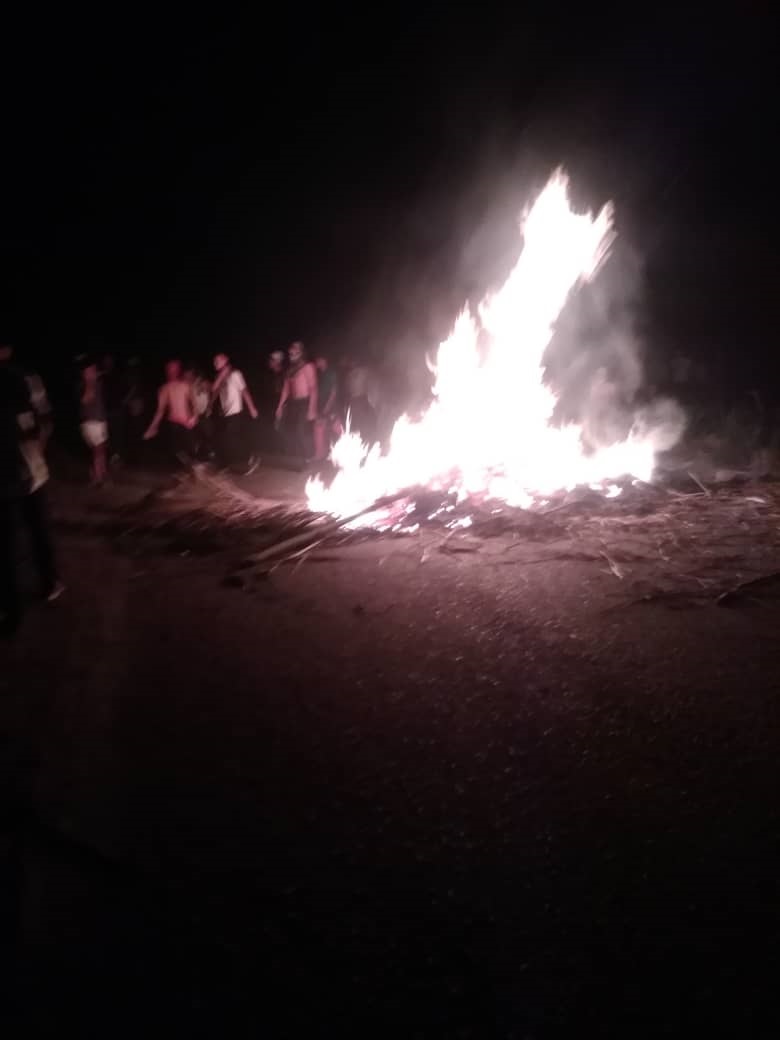 Protestan en La Pastora (Lara) tras ocho días de apagón