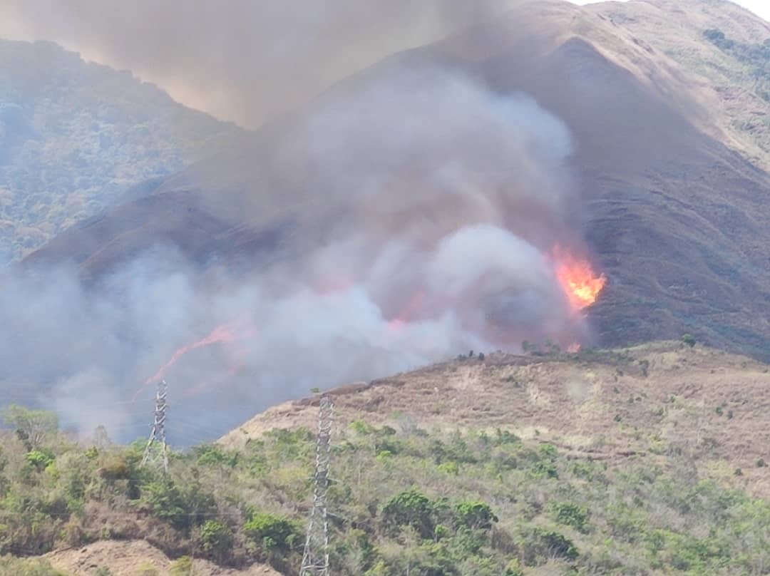 Reportan nuevo incendio en El Ávila este #6Abr