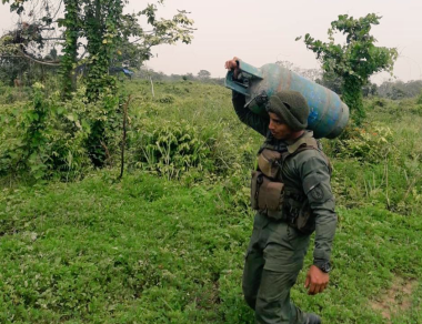 La Fanb desactiva explosivo con más de 25 kilos de pólvora en Apure