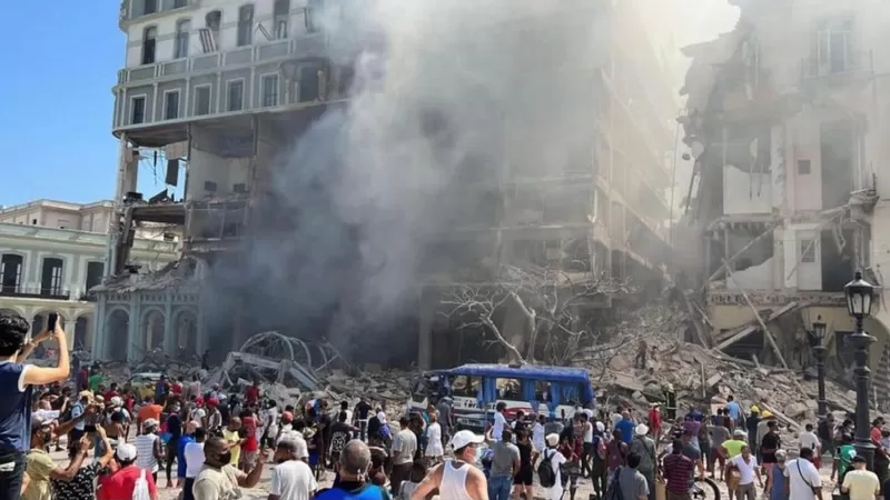 Hotel Saratoga de La Habana: al menos 22 muertos y más de 70 heridos tras una fuerte explosión en la capital de Cuba