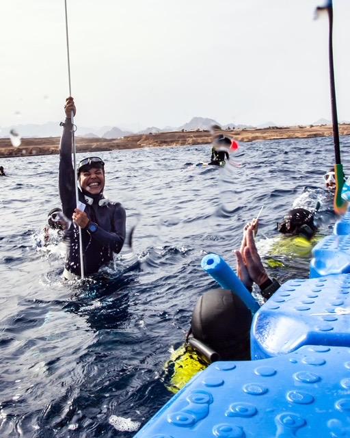 Récord nacional y tercera posición en buceo en apnea para Iru Balic en Egipto