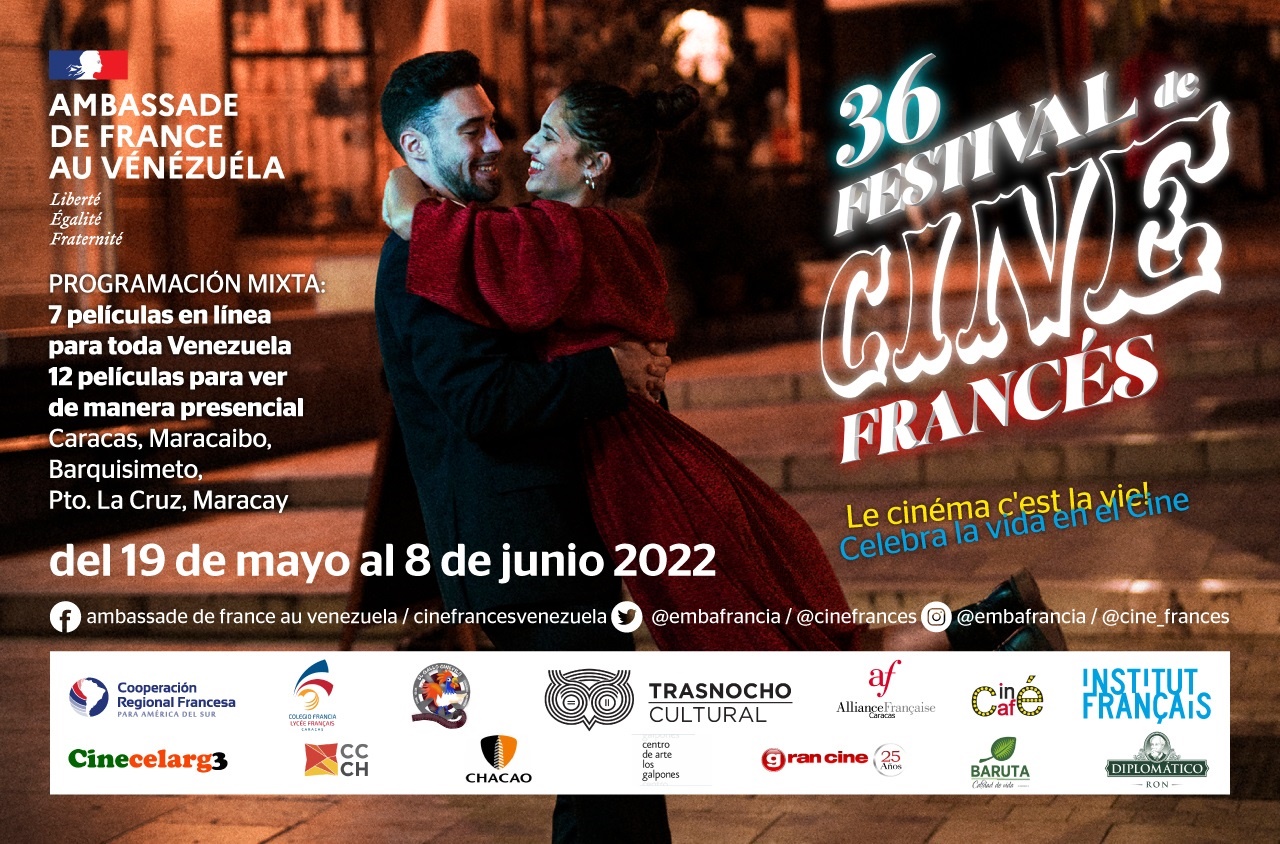 Edición 36 del festival de cine francés en Venezuela celebra la vida