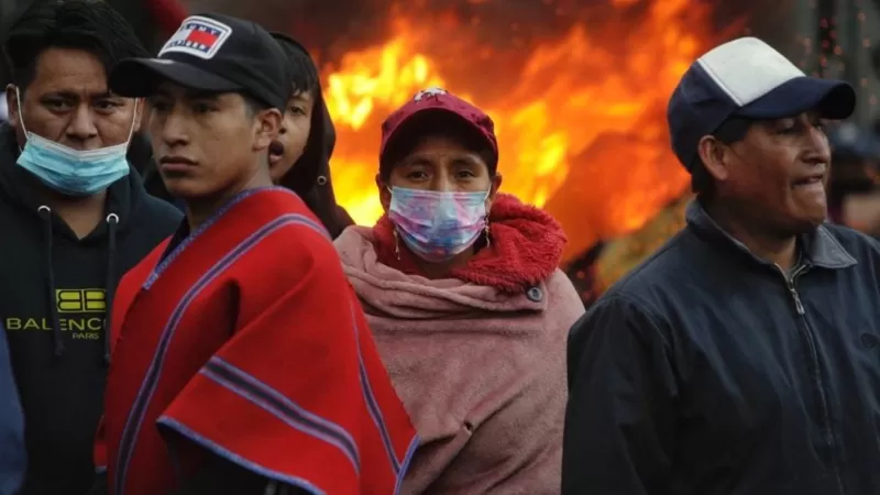 Protestas en Ecuador: 3 claves para entender las manifestaciones de grupos indígenas y el estado de excepción decretado por el gobierno