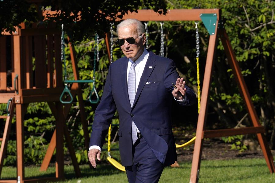 Biden sale de su aislamiento al dar negativo en una segunda prueba de covid