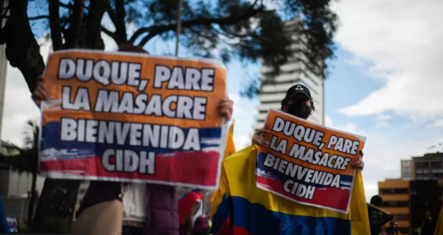 Colombia encabeza el ranking de los cinco países latinoamericanos más peligrosos para los activistas de DDHH, según los datos de la CIDH.