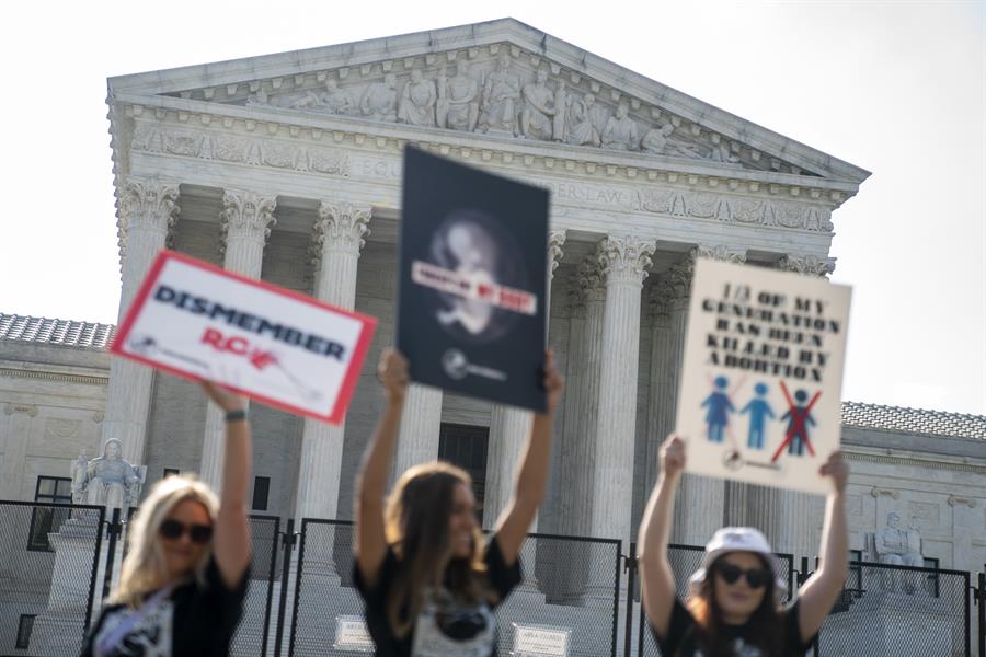 Corte Suprema de EEUU anula la protección del derecho al aborto