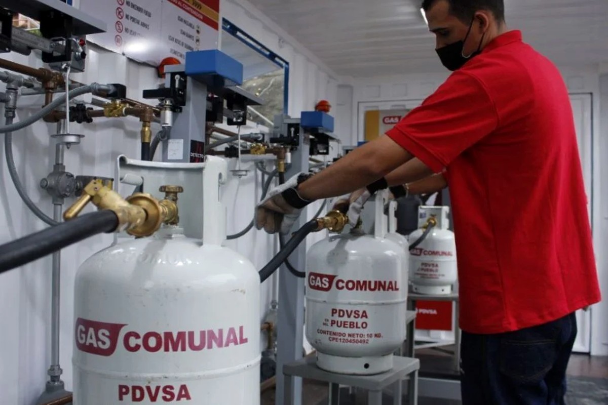 Gas para las bombonas