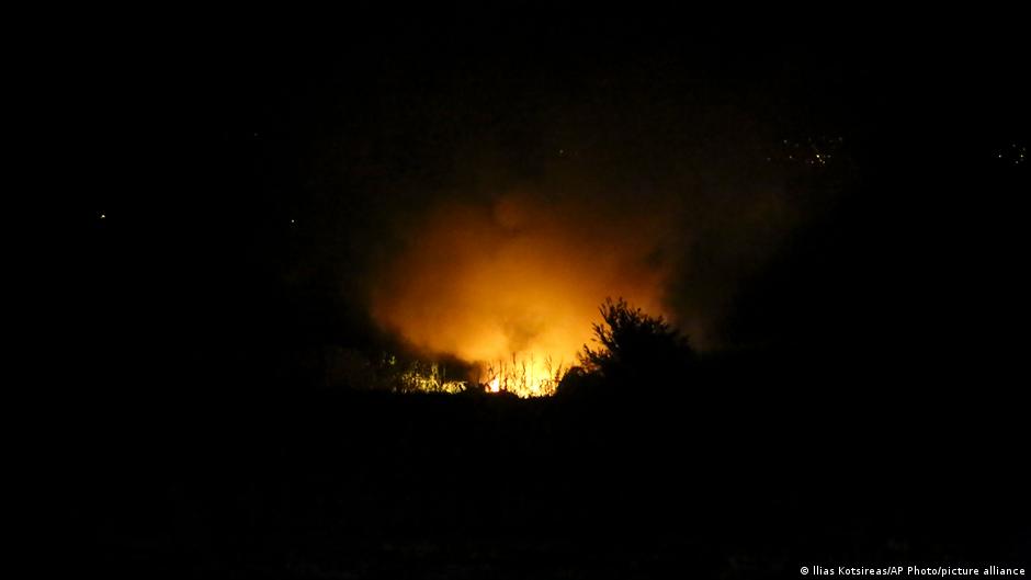 Un avión de carga se estrella en el norte de Grecia
