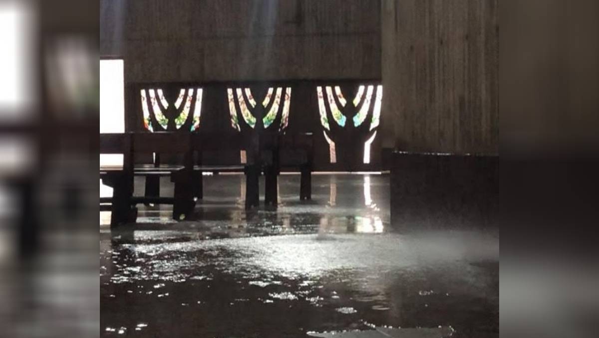 CEV colecta dinero para reparar el templo de la Virgen de Coromoto