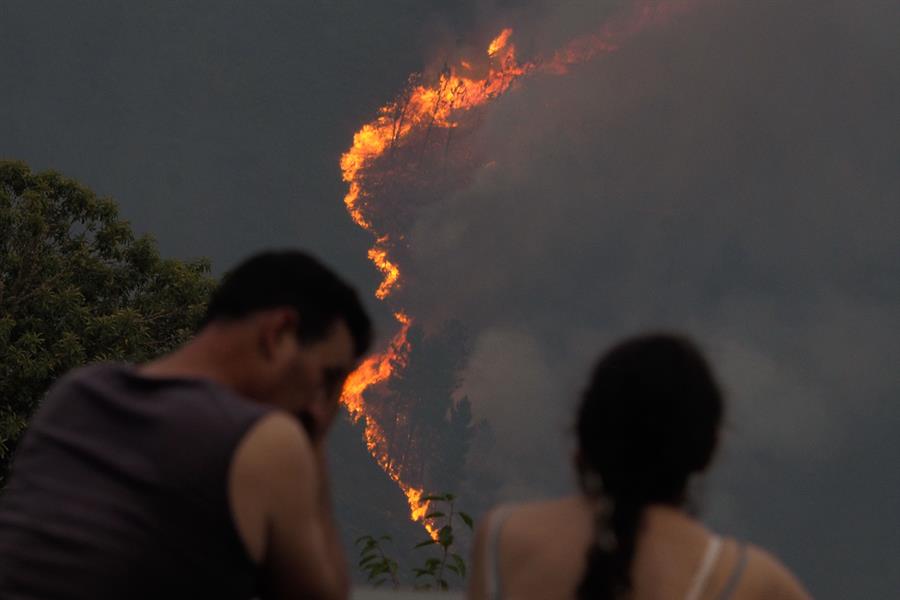 Incendios forestales golpean el sur de Europa en medio de una ola de calor extrema