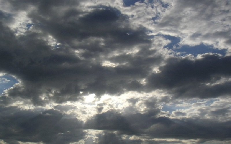 Lluvias en oriente y sol en el centro del país