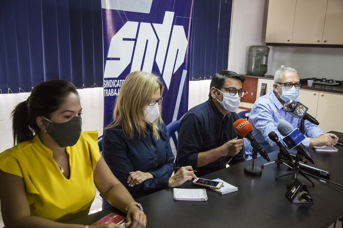 "La libertad de prensa en Venezuela está bajo ataque", advierte el Sntp