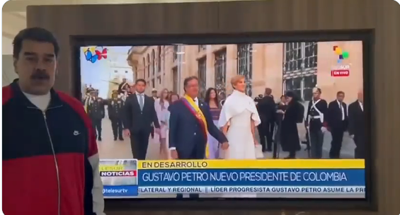 «Tiendo mi mano a Colombia y al presidente Petro para reconstruir hermandad», dice Maduro