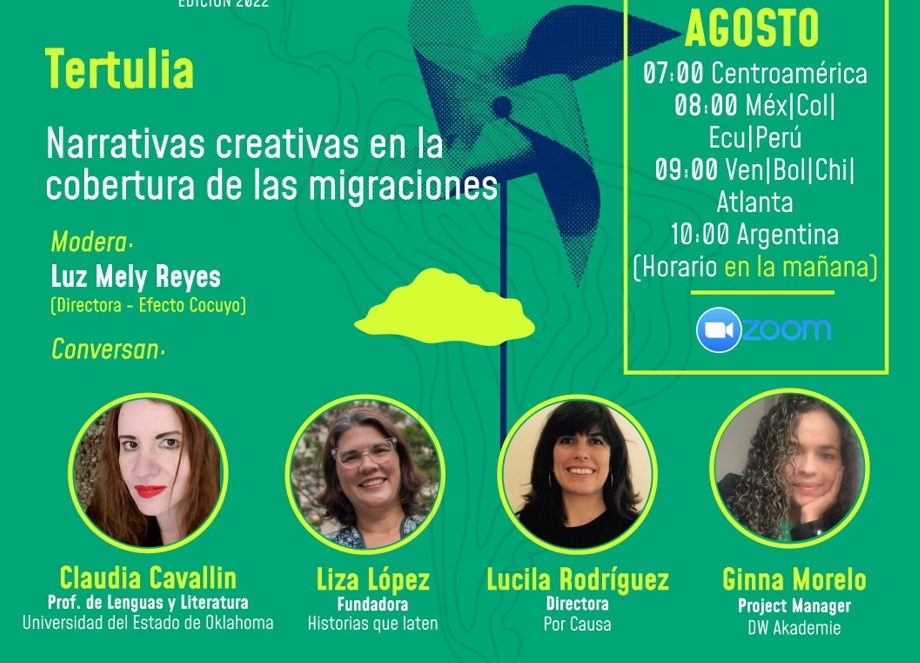 Claves para construir narrativas creativas sobre migraciones #PuentesdeComunicación