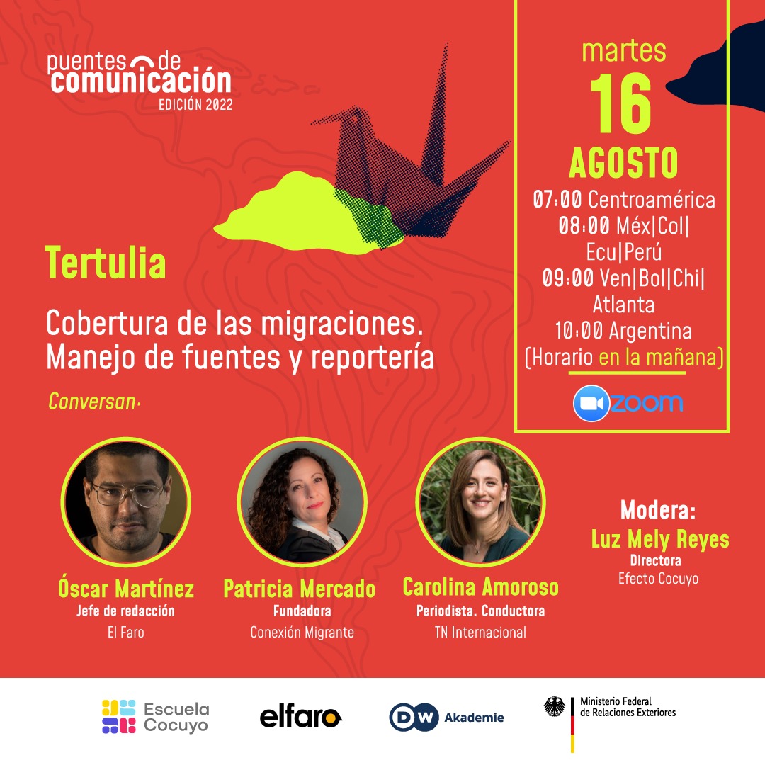 Decálogo para hacer cobertura sobre migraciones #PuentesdeComunicación