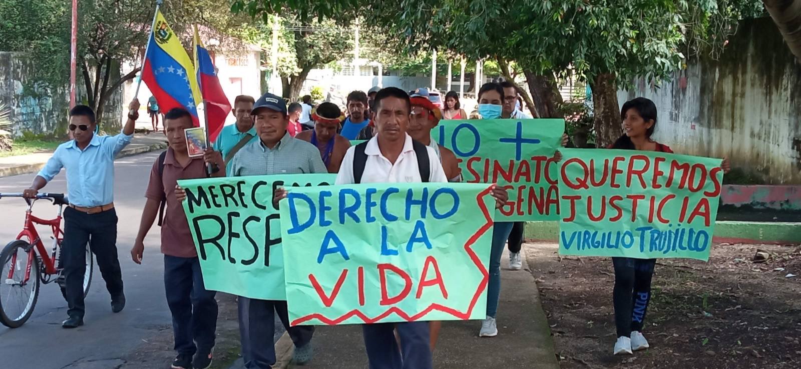 Indígenas Uwottuja exigen respuesta por el asesinato de Virgilio Trujillo en Amazonas