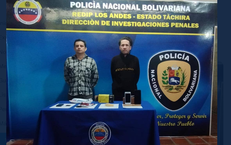 Ceballos informa sobre captura de dos personas en Táchira con explosivo C4