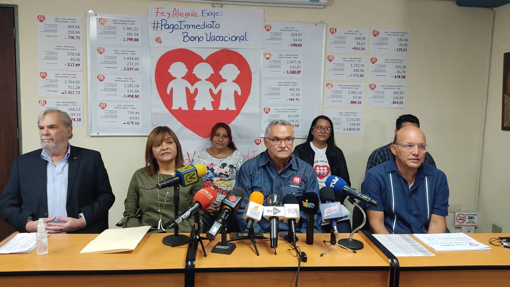 Docentes de Fe y Alegría exigen eliminar instructivo de la Onapre