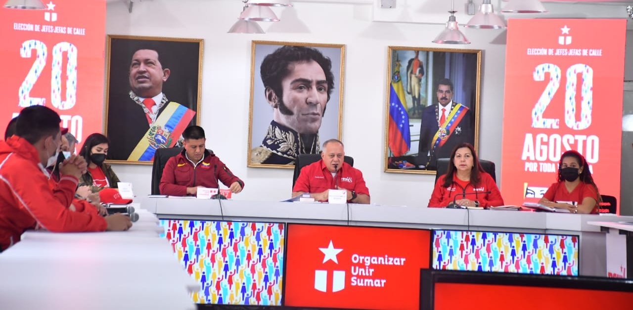 Estructuras de base del Psuv durarán cuatro años en sus cargos, dice Cabello
