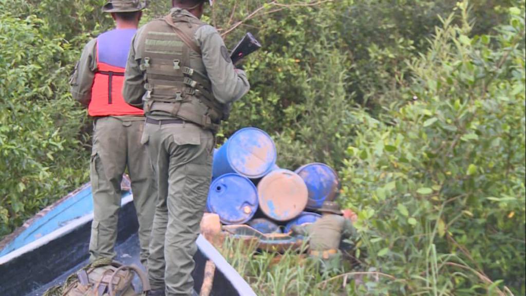 Militares incautan dos embarcaciones usadas para la trata de personas
