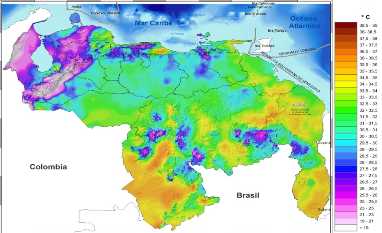 Inameh prevé lluvias y chubascos en gran parte del país debido a depresión tropical