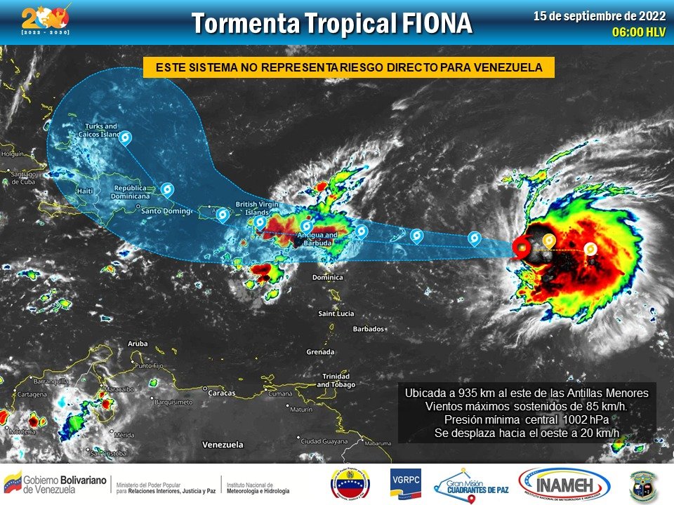 Inameh estima lluvias de intensidad variable en occidente y el centro norte costero
