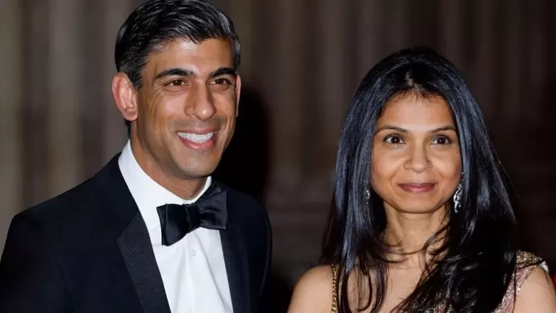 Rishi Sunak, primer ministro británico: quién es Akshata Murty, la multimillonaria esposa del nuevo mandatario