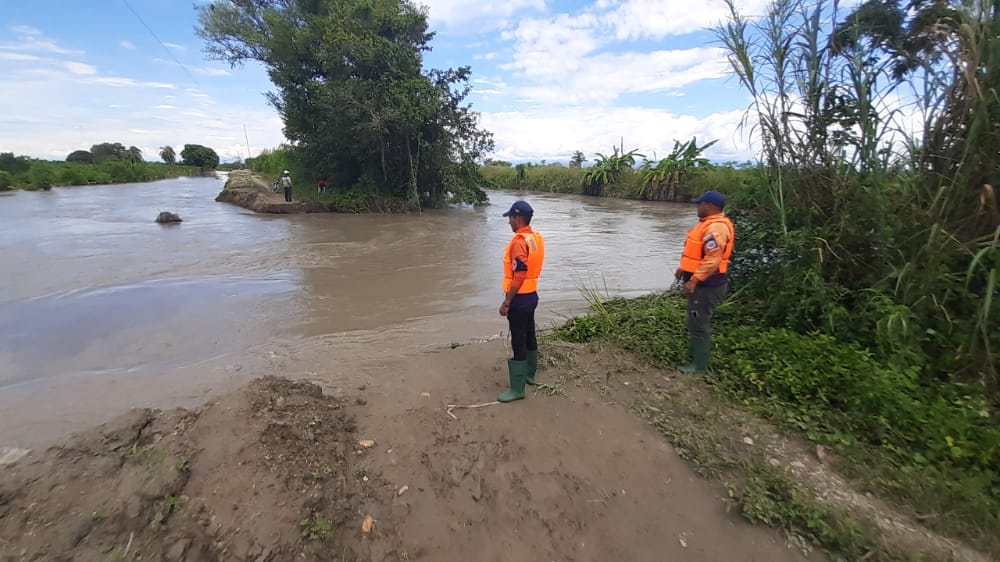Colapso del muro de contención del río Chama en Zulia deja a familias incomunicadas