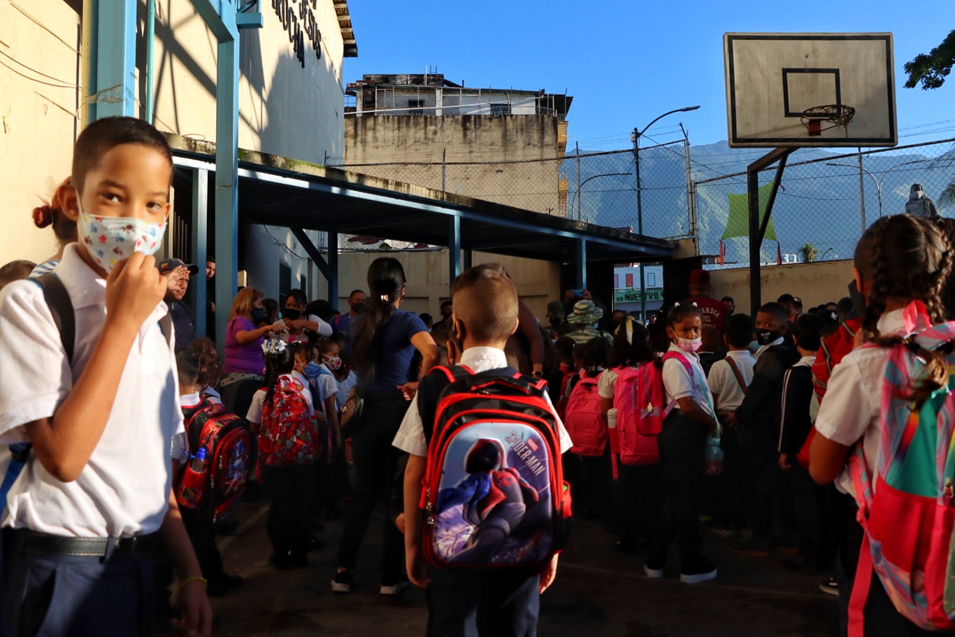 El primer día de clases