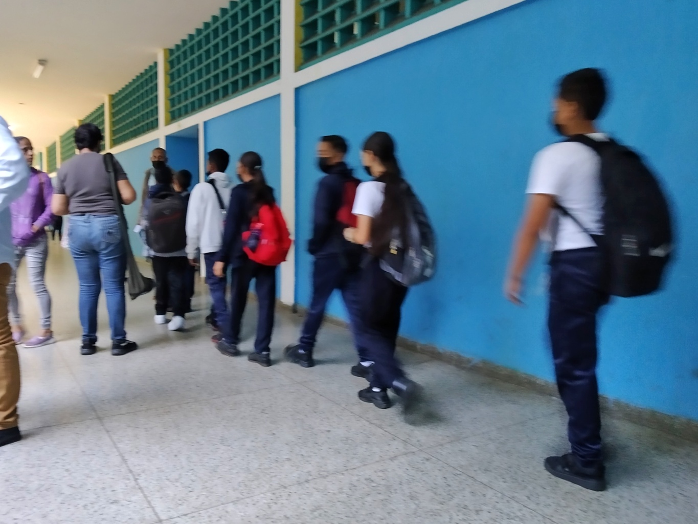 Regreso a clases- Liceo Luis Navarro- 3 de octubre