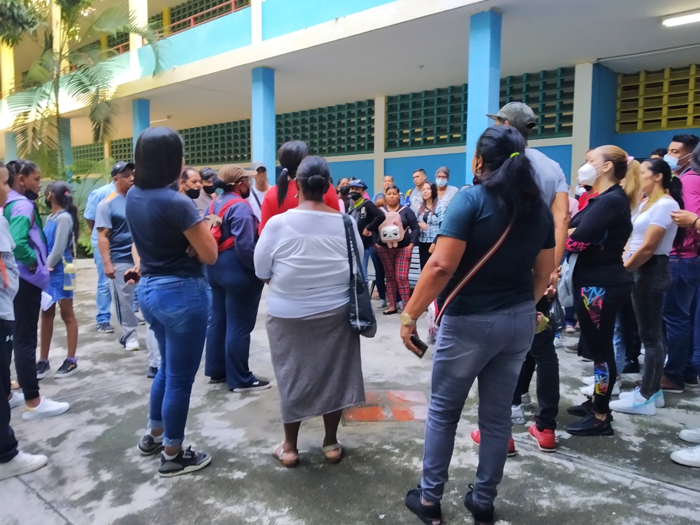 Regreso a clases- Liceo Luis Navarro- 3 de octubre