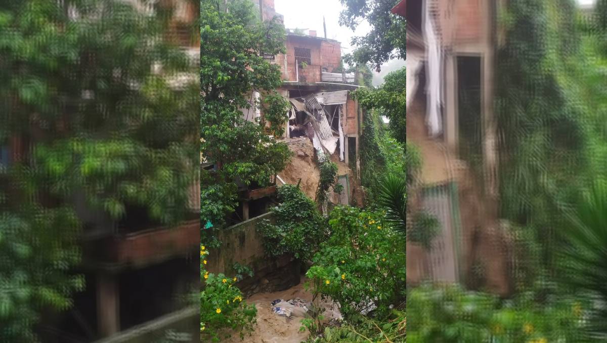 Lluvias en Caracas: se desbordó la quebrada Macayapa en Catia