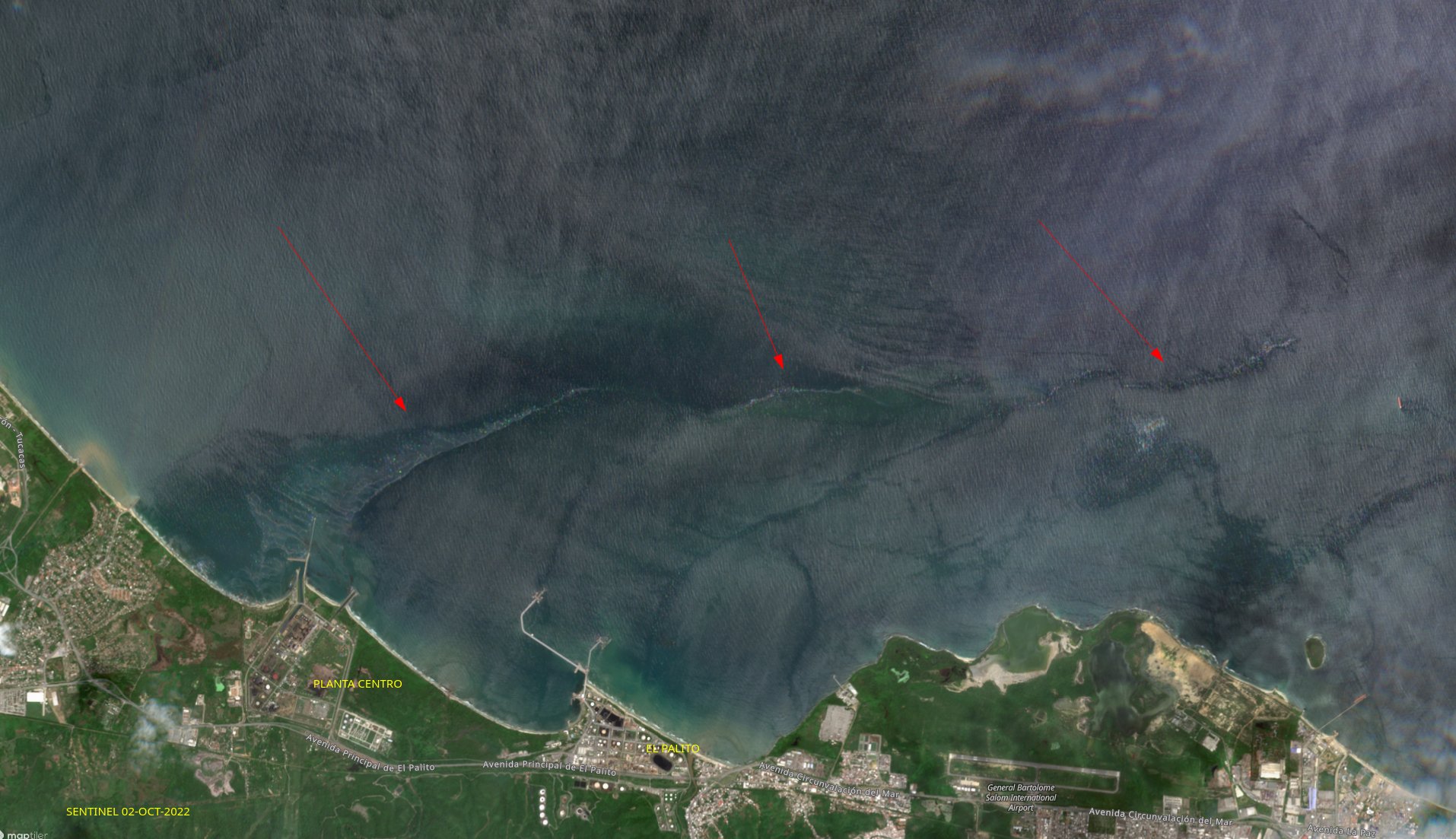 Detectan otro derrame de oleoducto submarino de Pdvsa en aguas de Falcón