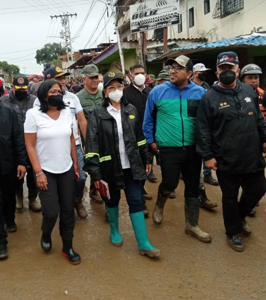 Vicepresidenta Delcy Rodríguez hace recorrido por Las Tejerías este #9Oct