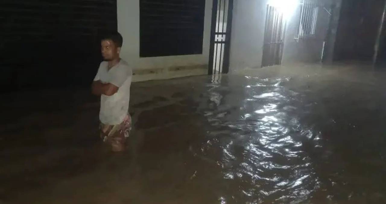 Casi un centenar de familias quedaron afectadas por lluvias en Trujillo