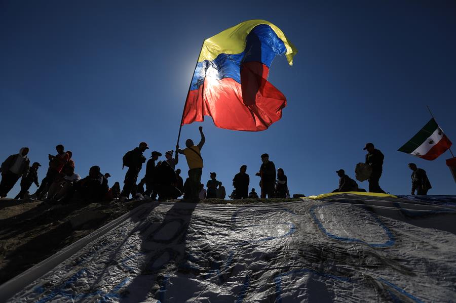 Cómo viven venezolanos migrantes en Ciudad Juárez (Fotos)