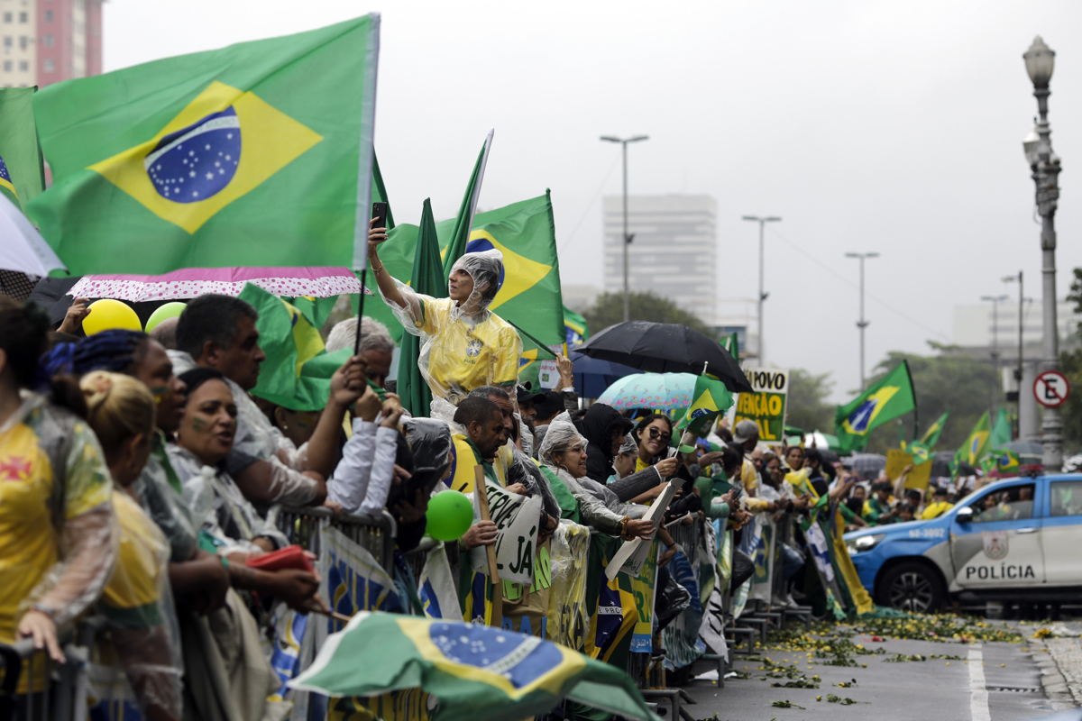 Bloqueos de los camioneros en Brasil se reducen tras el mensaje de Bolsonaro