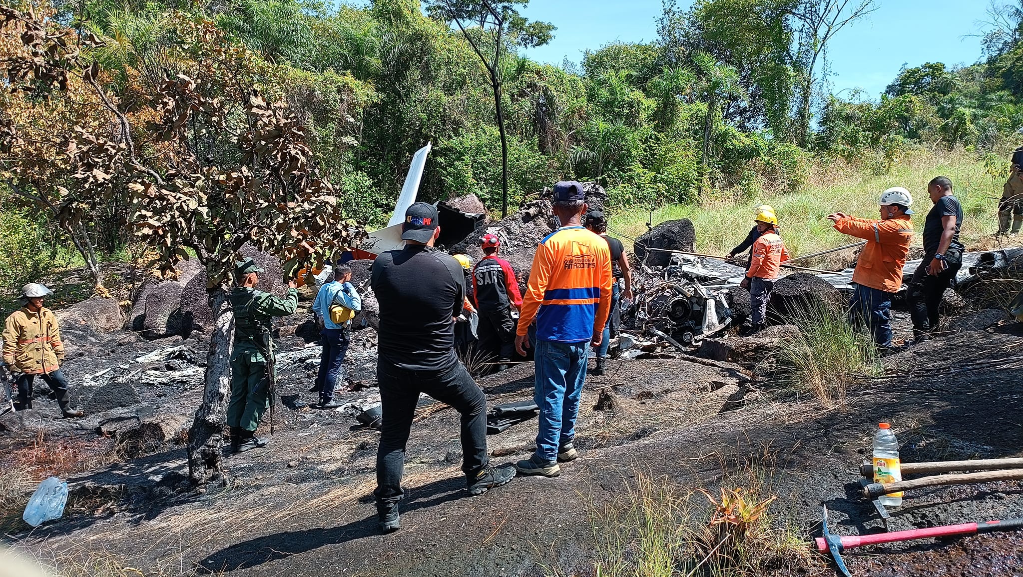 Accidente aéreo en Puerto Ayacucho deja cinco militares fallecidos