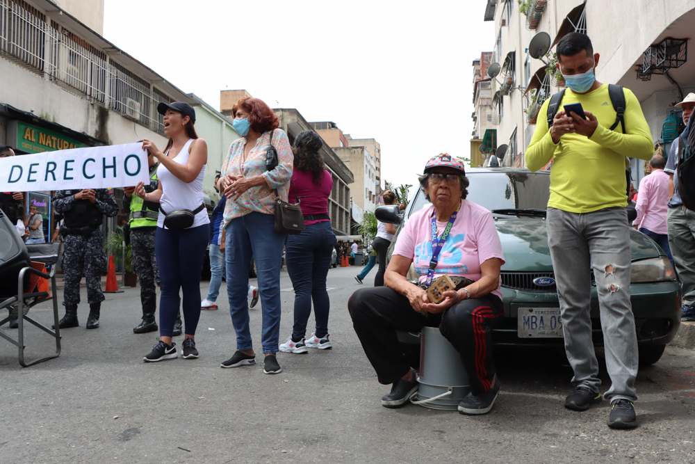 La Candelaria- protesta por agua (Mairet Chourio)