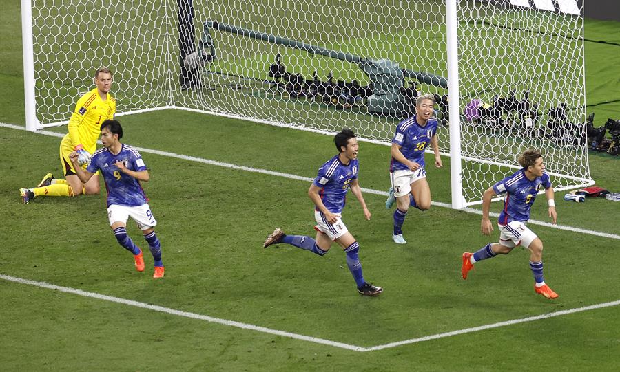 Japón sorprende con triunfo 2-1 sobre Alemania