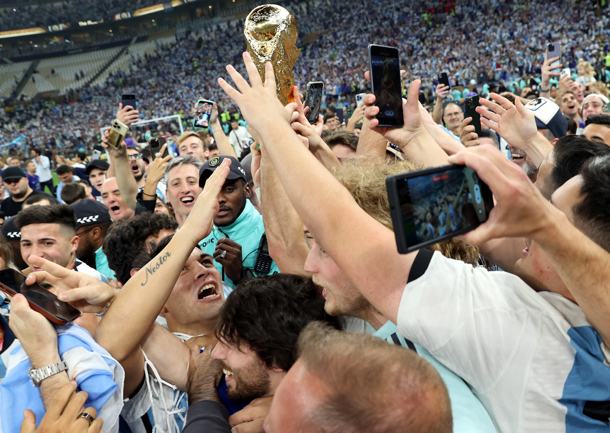 La mejor final de la historia: fanáticos celebraron el último partido del mundial Qatar 2022