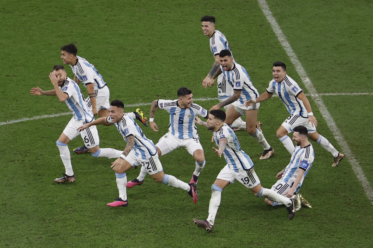 Argentina es la campeona del mundial Qatar 2022